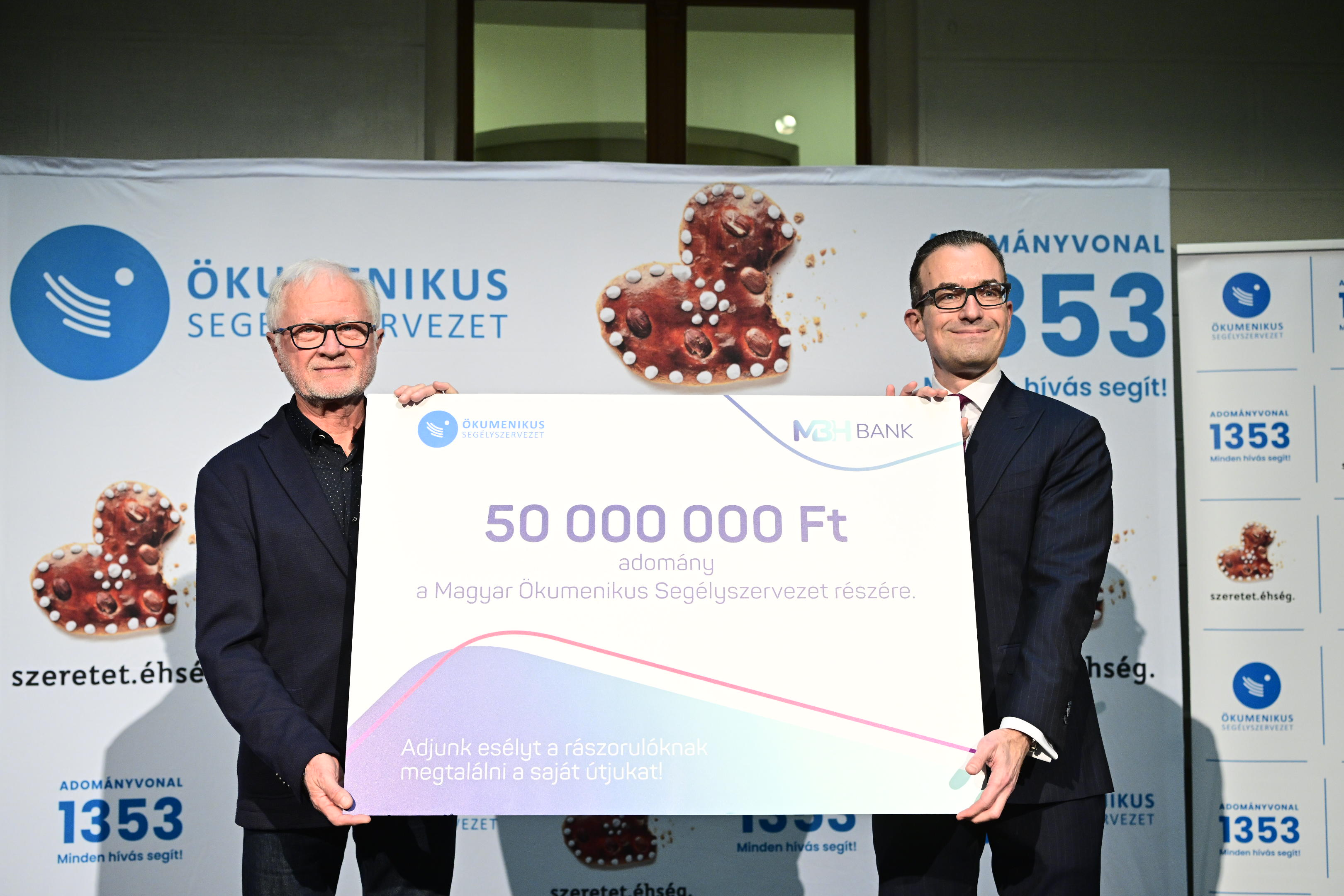 Nagy sikerrel zárult az MBH Bank és a Mastercard adventi adománygyűjtő kampánya