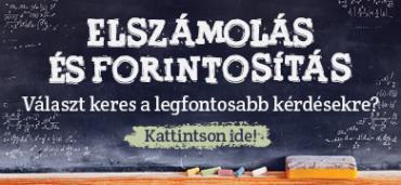 Elszámolás és forintosítás